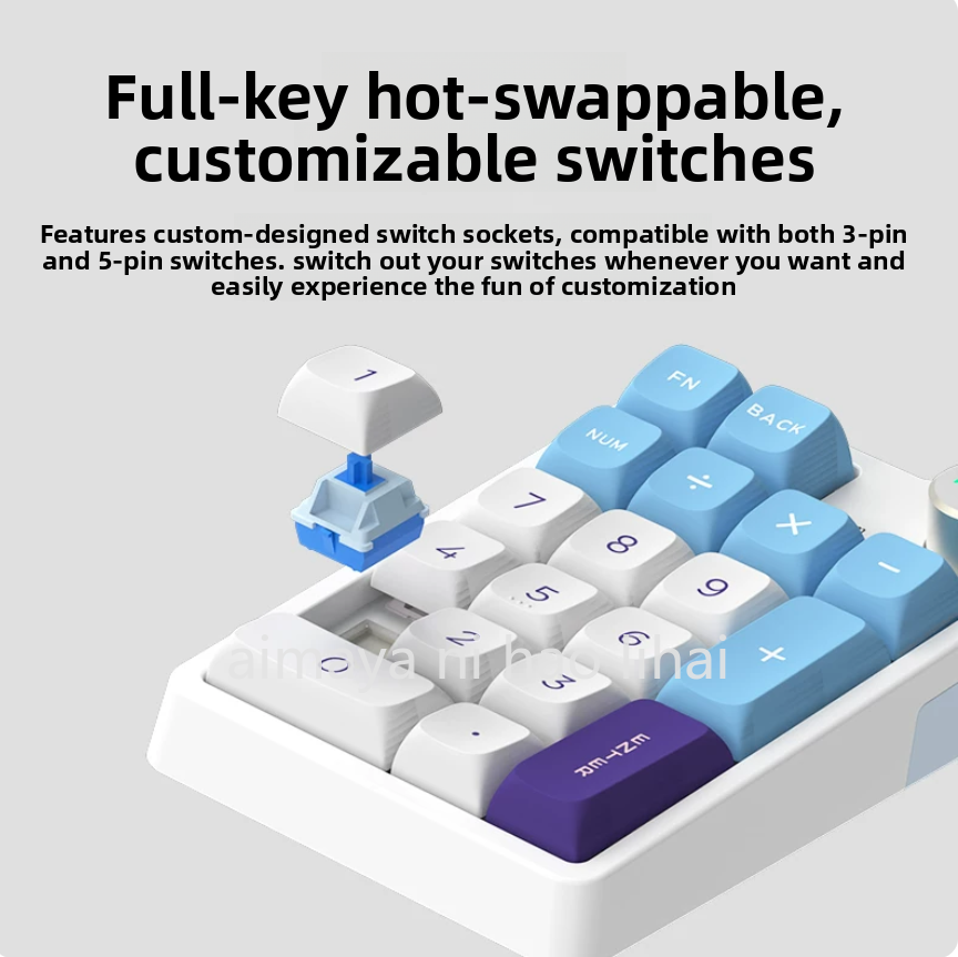 Gaming Keyboard Esports - Teclado Mecânico Sem Fio Kzzi K20