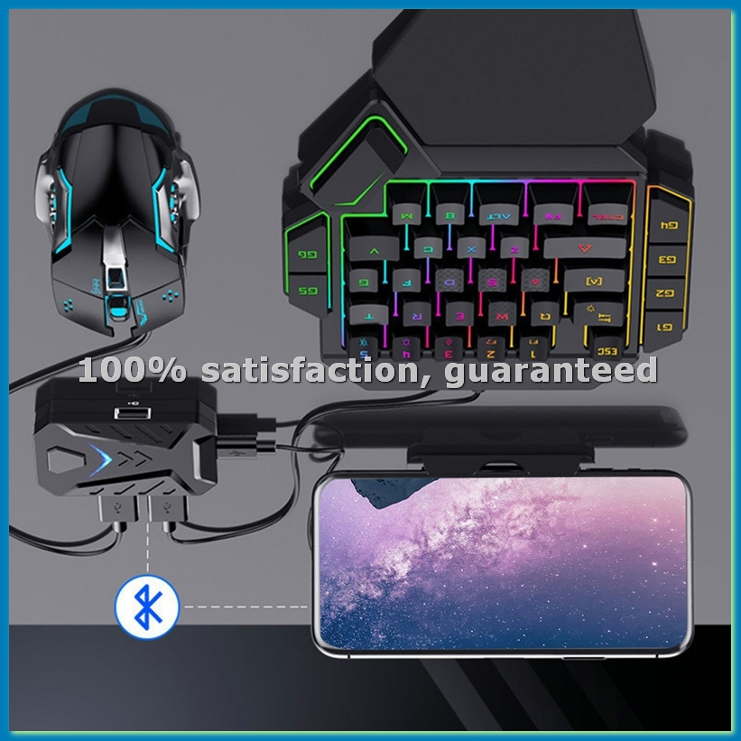 Gaming Keyboard And Mouse Converter For Mobile - Adaptador Conversor de Teclado e Mouse