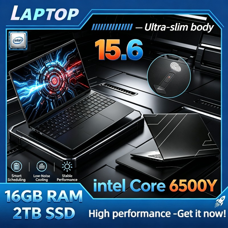 Gaming Keyboard 2026 - Notebook Gamer Portátil Preto de 15,6