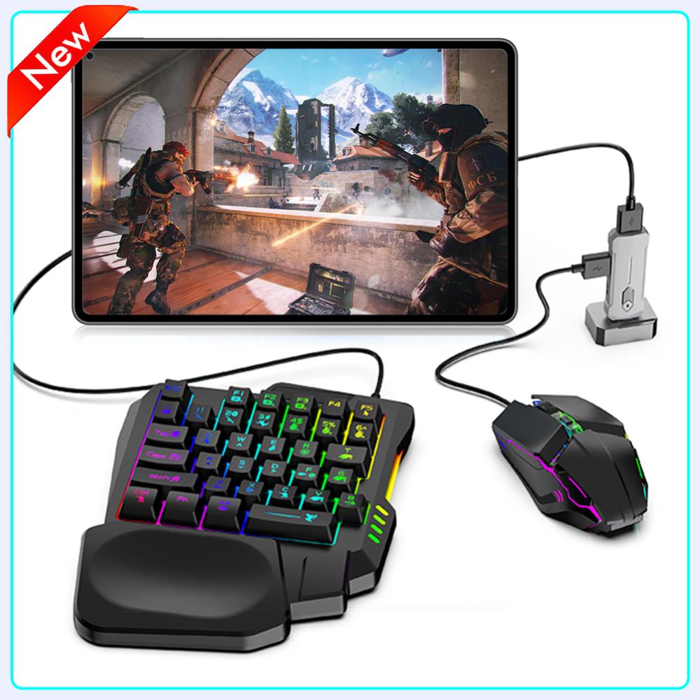 Gaming Keyboard And Mouse Converter For Mobile - 5 em 1 conversor de jogo