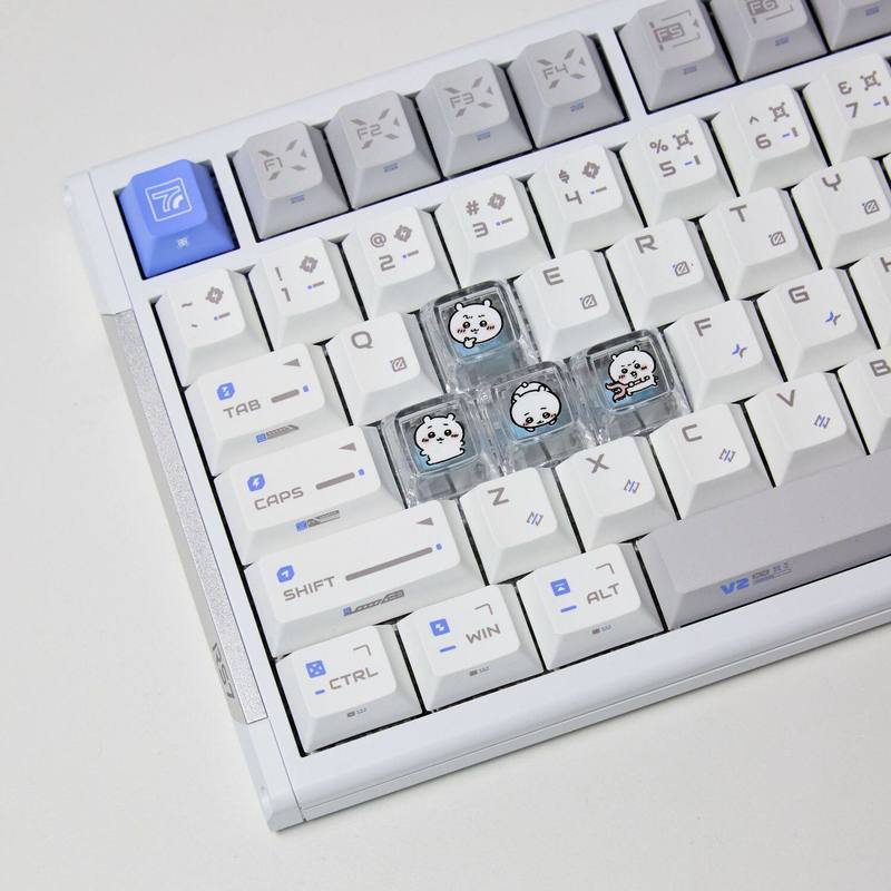 Gaming Keyboard Esports - Chiikawa 4 peças de teclas personalizadas