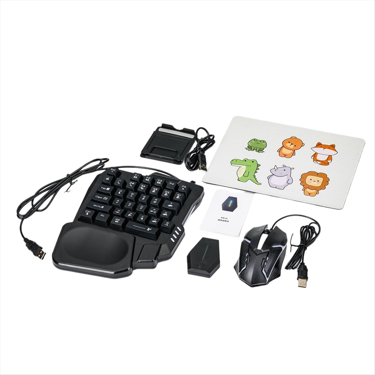 Gaming Keyboard And Mouse Converter For Mobile - ★ ▲ Teclado Gamer Ergonômico RGB