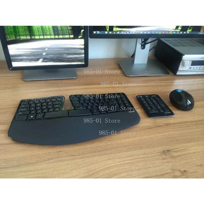 Gaming Keyboard And Mouse Wireless - Conjunto de Teclado e Mouse Sem