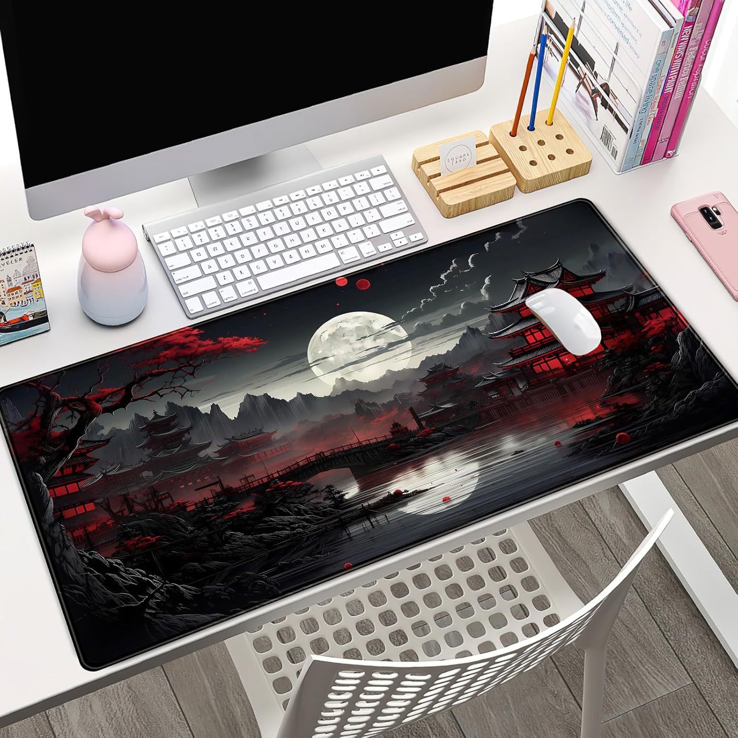 Tapete de mesa japonês riversi - Gaming Keyboard Mouse avaliação e preço