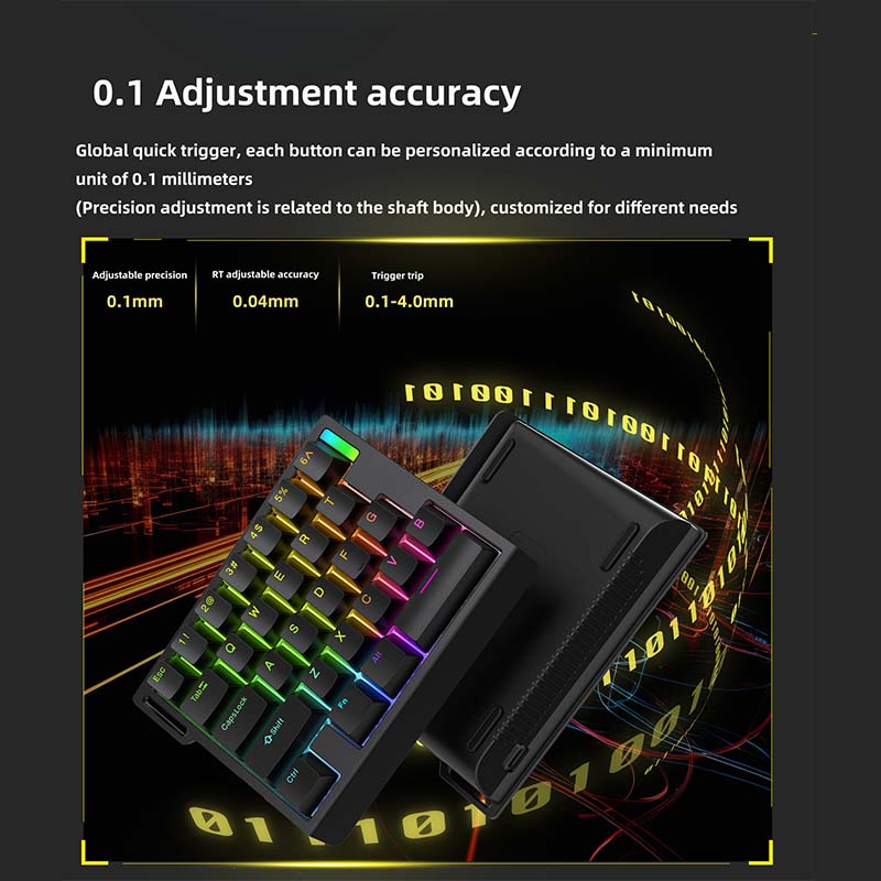 Teclado Mecânico para Jogos HE - Gaming Keyboard Esports avaliação e preço