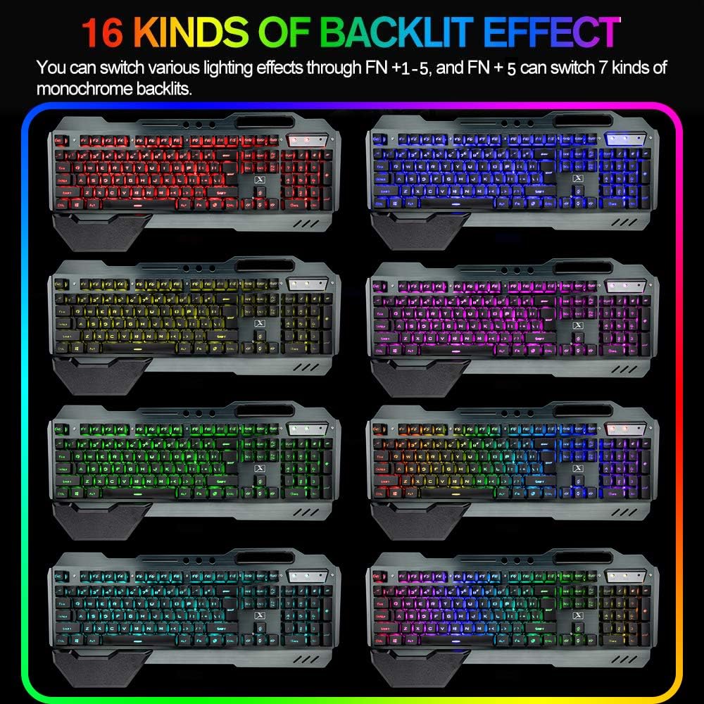 Combinação de teclado e mouse  - Gaming Keyboard And Mouse Wireless avaliação e preço