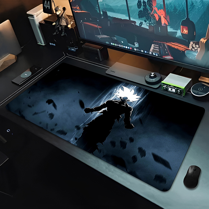 Mouse Pad Grande DBZ Black Ani - Gaming Keyboard Esports avaliação e preço