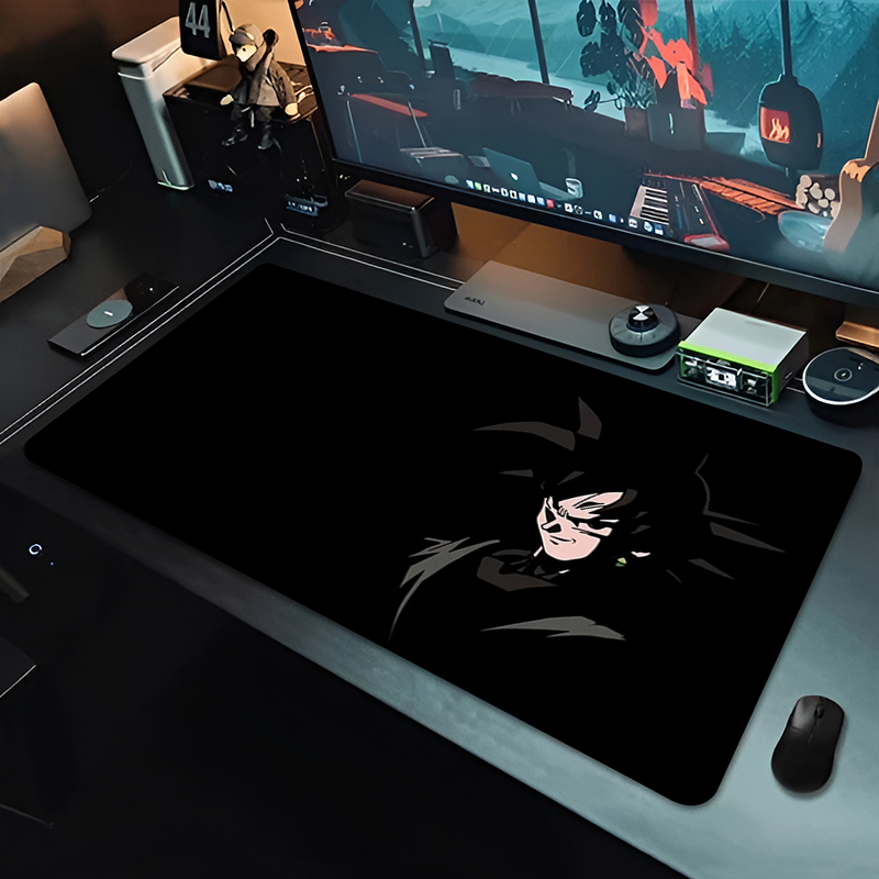 Mouse Pad Grande DBZ Black Ani - Gaming Keyboard Esports avaliação e preço