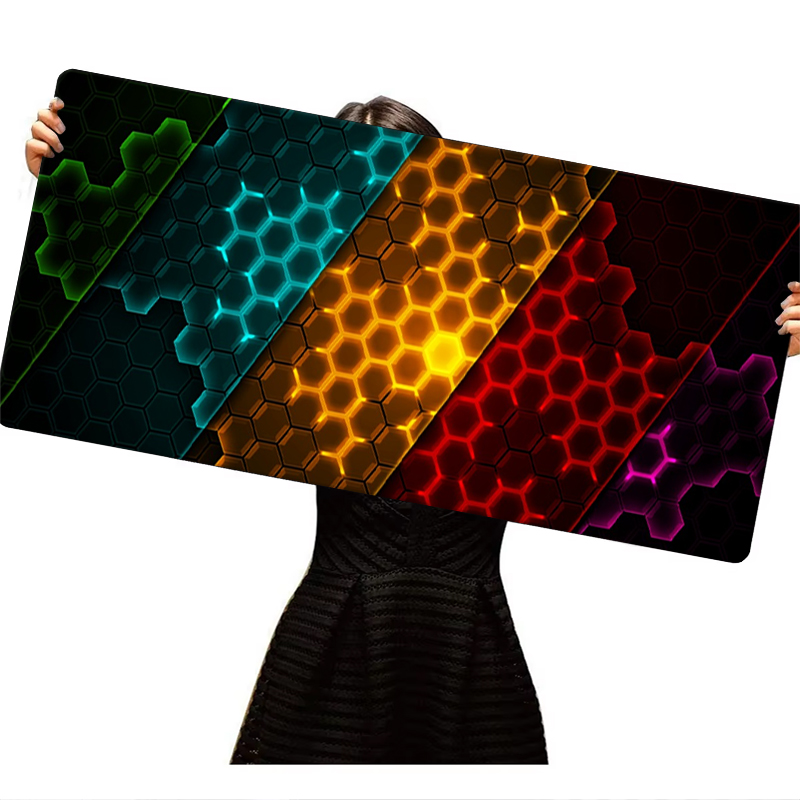 Mouse Pad Grande Série Honeyco - Gaming Keyboard Mouse avaliação e preço