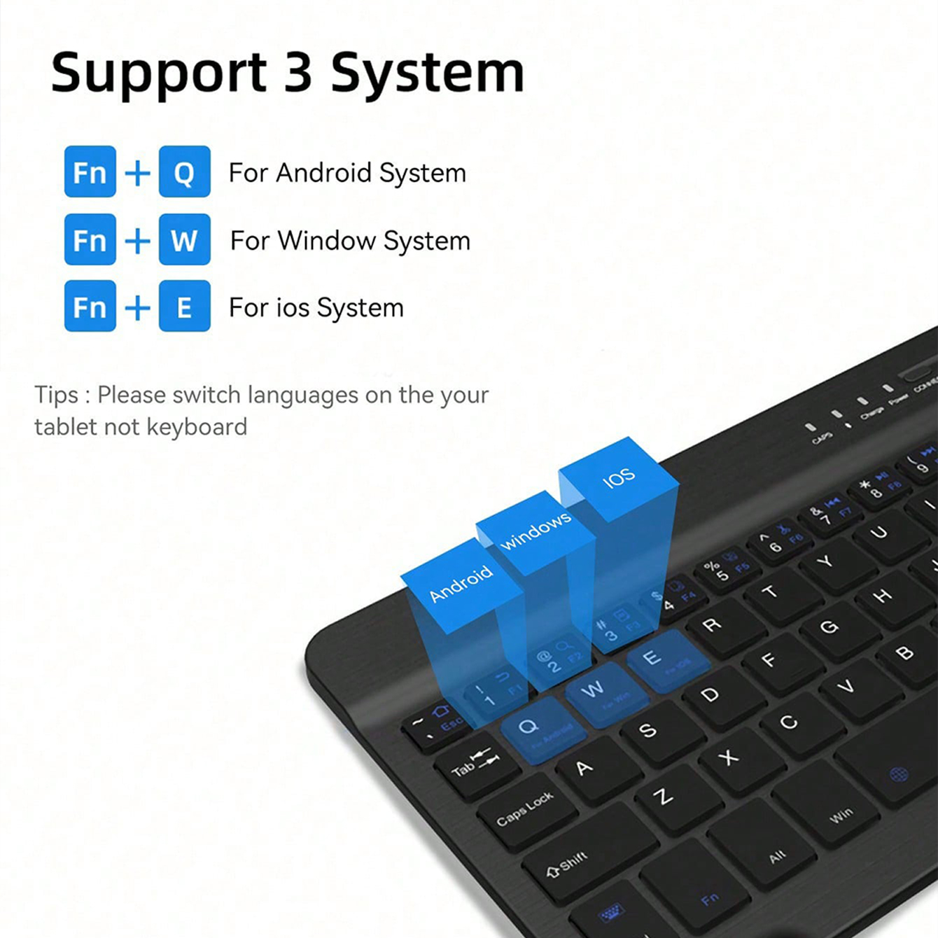 Teclado multilíngue para table - Gaming Keyboard And Mouse Wireless avaliação e preço