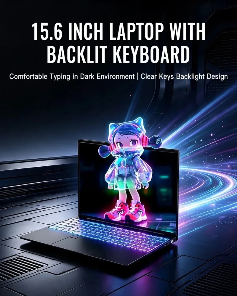 Novo Notebook Gamer Portátil 2 - Gaming Keyboard 2026 avaliação e preço