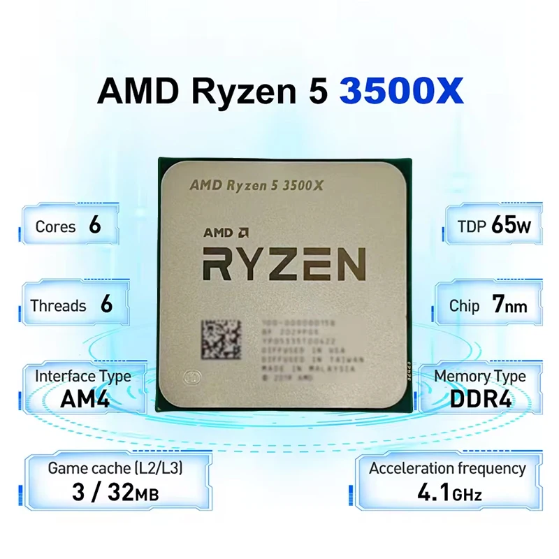 Processador AMD Ryzen 5 R5 350 - Amd Cpu Ryzen 5 avaliação e preço