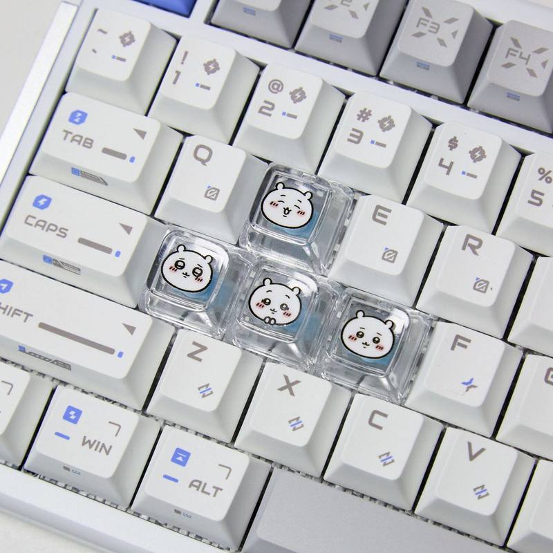 Chiikawa 4 peças de teclas per - Gaming Keyboard Esports avaliação e preço