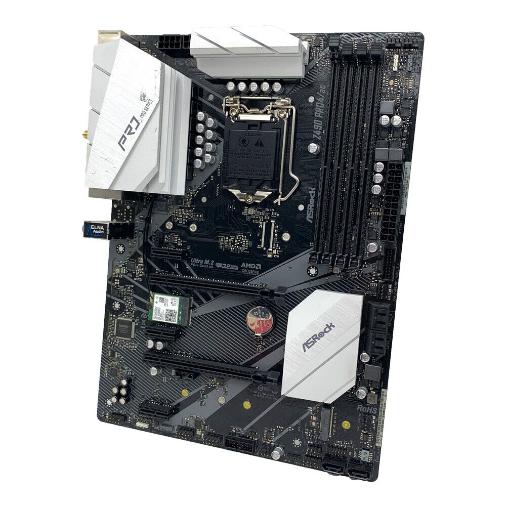 Placa-Mãe Asrock Z490 PRO4/AC  - Intel Cpu Core I7 avaliação e preço