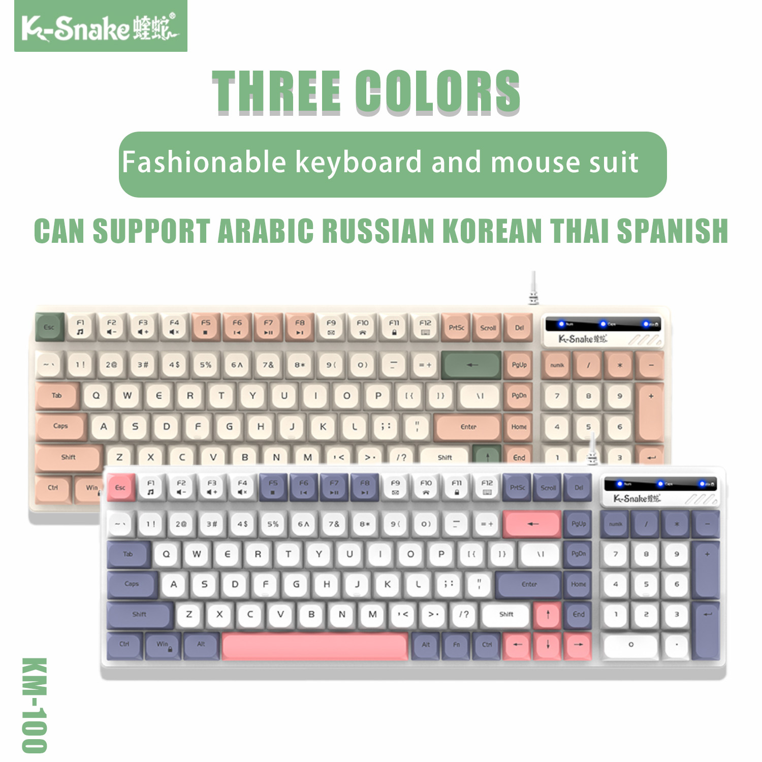 K-Snake KM100 Conjunto de tecl - Gaming Keyboard Mouse And Headset Combo avaliação e preço
