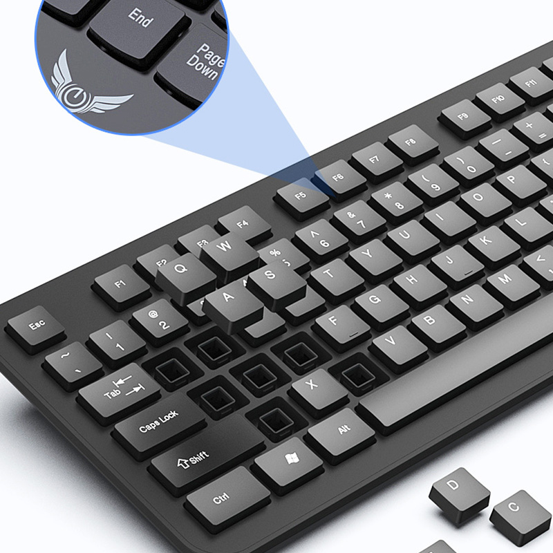 Conjunto de teclado e mouse se - Gaming Keyboard And Mouse Wireless avaliação e preço