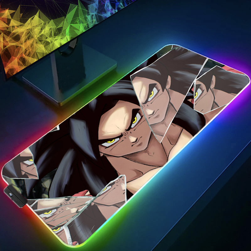 Mouse Pad LED Dragon Ball para - Gaming Keyboard Esports avaliação e preço