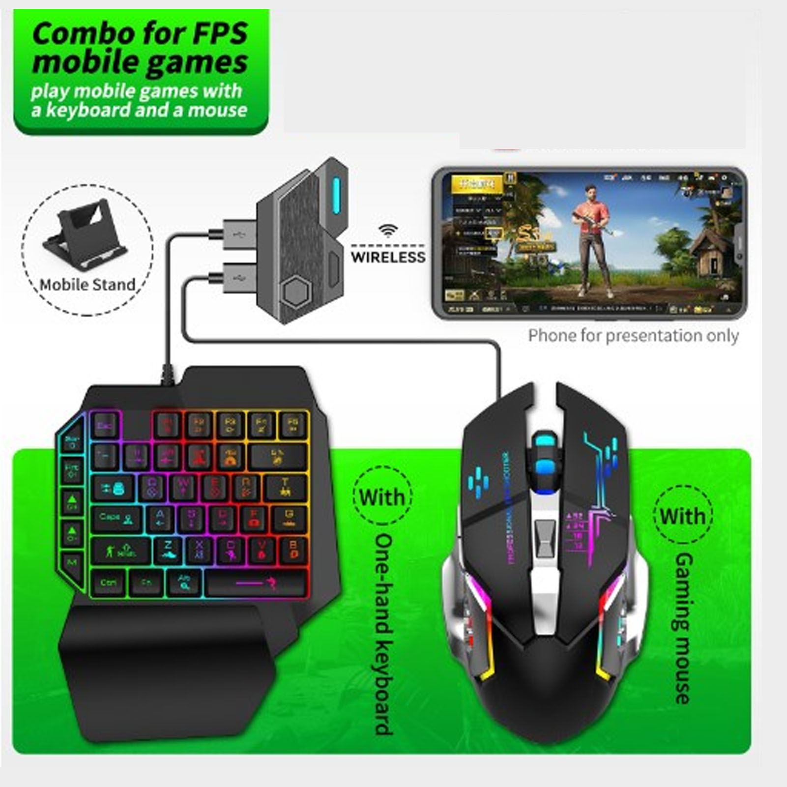 Pacote combinado de jogos para - Gaming Keyboard Bluetooth avaliação e preço