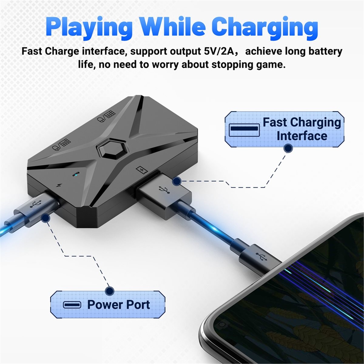 # Kit Conversor de Jogos Móvei - Gaming Keyboard And Mouse Converter For Mobile avaliação e preço