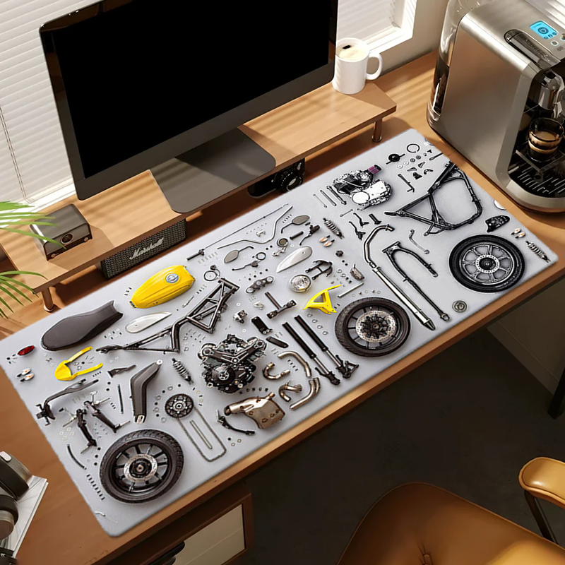 Diagrama de Desmontagem do Mou - Gaming Keyboard Mouse avaliação e preço