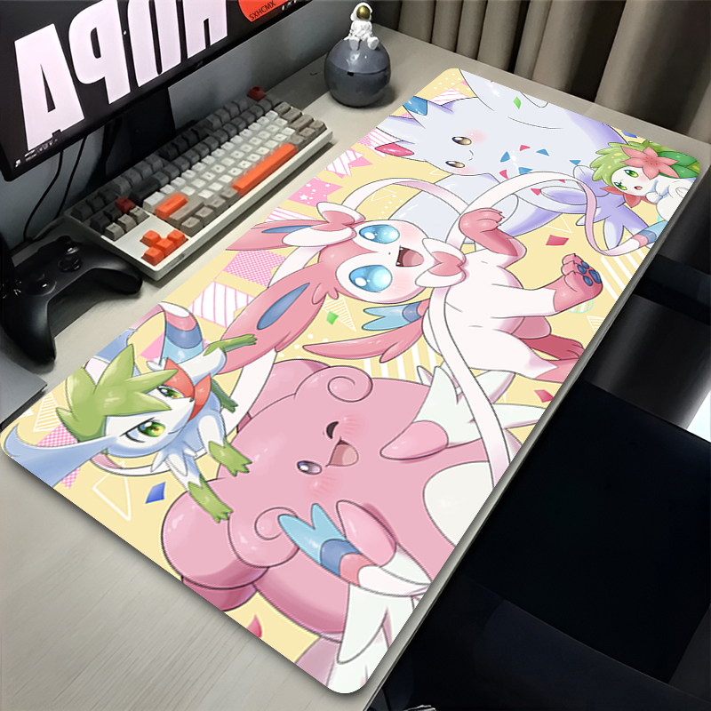Mousepad Grande Rosa Fofo XXL  - Gaming Keyboard Esports avaliação e preço