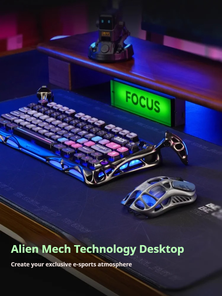 Mouse Sem Fio GravaStar M1 M2  - Gaming Keyboard Bluetooth avaliação e preço
