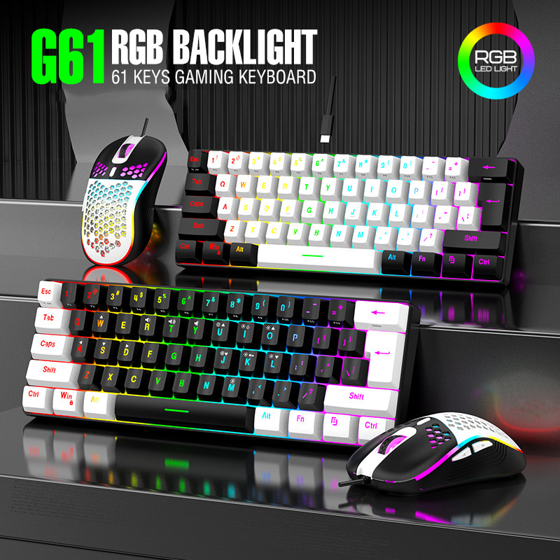 Conjuntos de Teclado e Mouse 6 - Gaming Keyboard Mouse And Headset Combo avaliação e preço