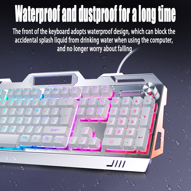 Conjunto de Teclado Mecânico V - Gaming Keyboard Mouse And Headset Combo avaliação e preço