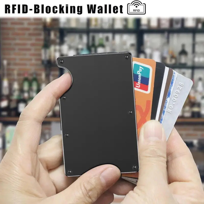 Nova moda fina rfid proteção t - Aluminum Case 65 avaliação e preço